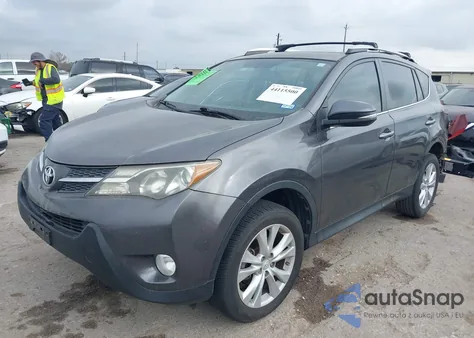 2013 Toyota Rav4 Limited из США, поврежденный, VIN 2T3YFREVXDW065692